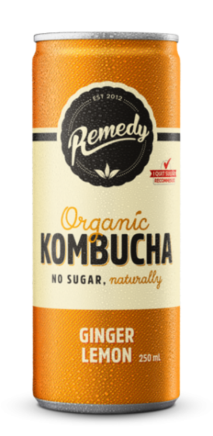 Remedy Kombucha - Ginger & Lemon