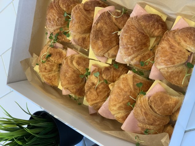 Cocktail size - Savoury Filled Croissants