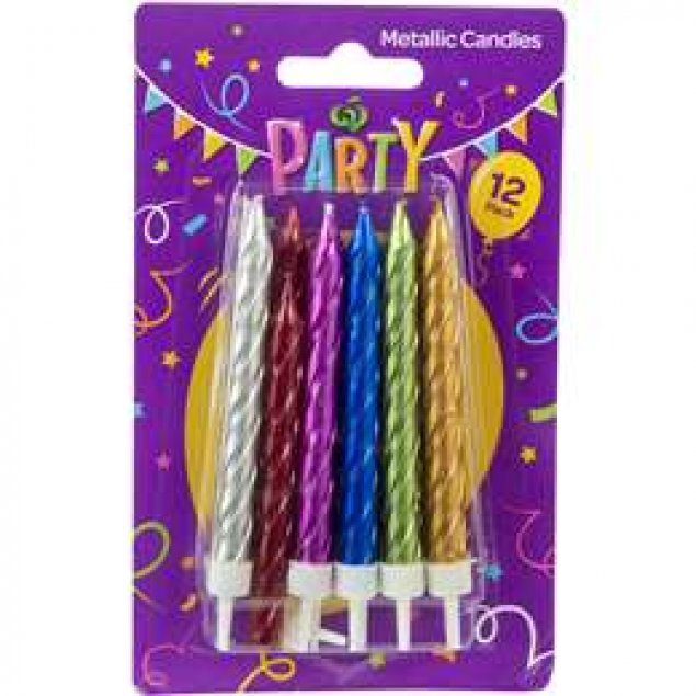Party Candle - 12 pack